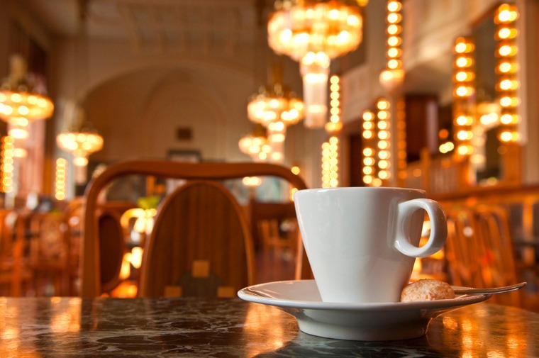 Cafe in Prag