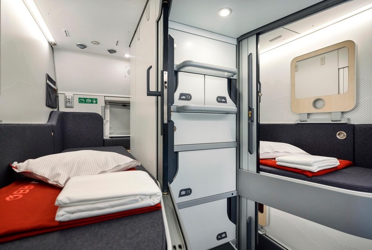 Nachtzugreisen-Tipps: Unterwegs in den neuen Mini-Cabins des ÖBB Nightjets