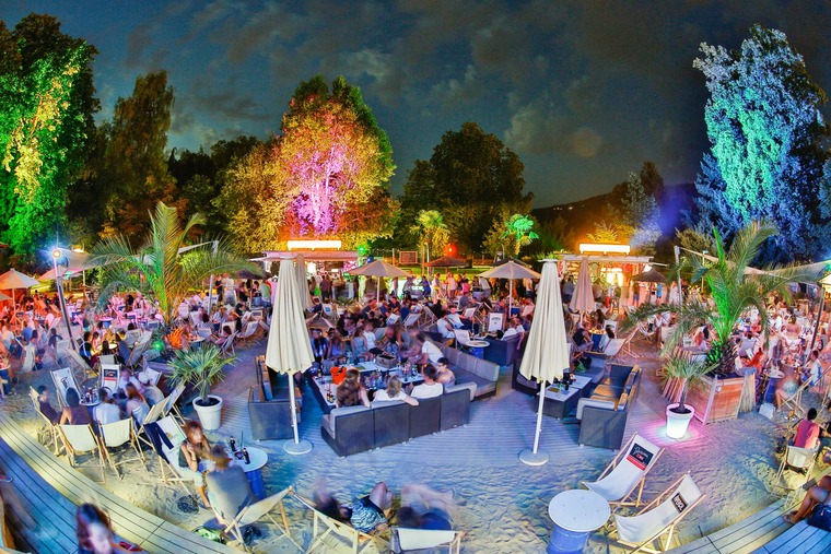 Bregenzer Sehenswürdigkeiten: Die Beachbar