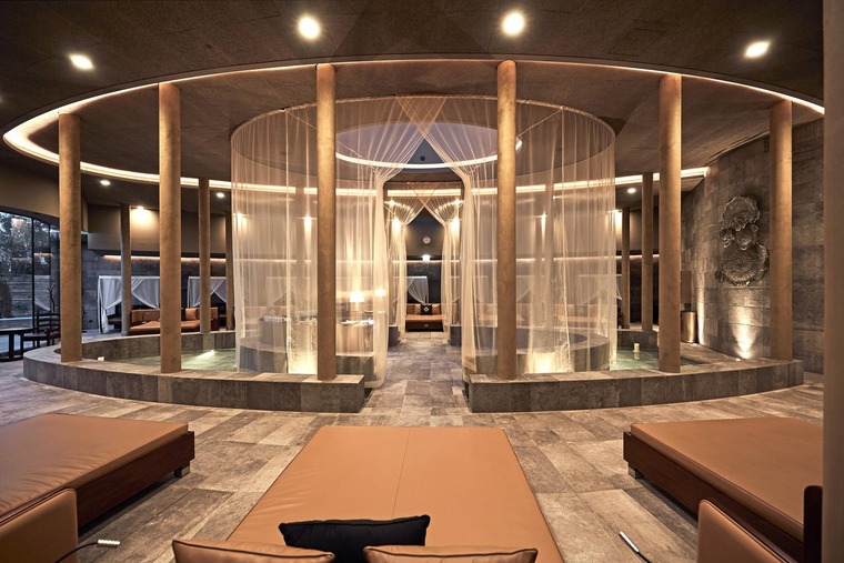 Das Silent Spa in der Therme Laa
