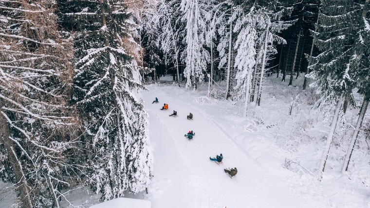 Rodeln am Semmering Hirschenkogel