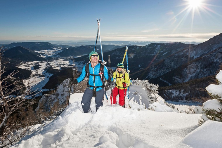 Tourengehen am Schneeberg