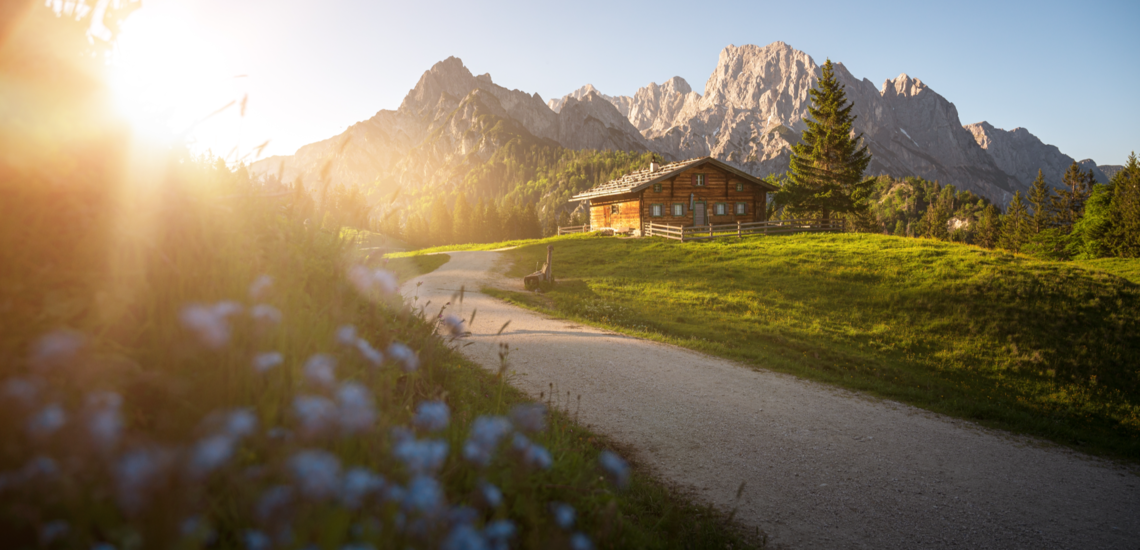Mit dem Zug in die Alpen