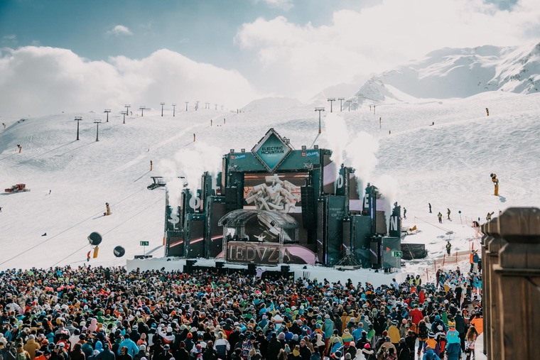 Top DJs beim Electric Mountain Festival 2023