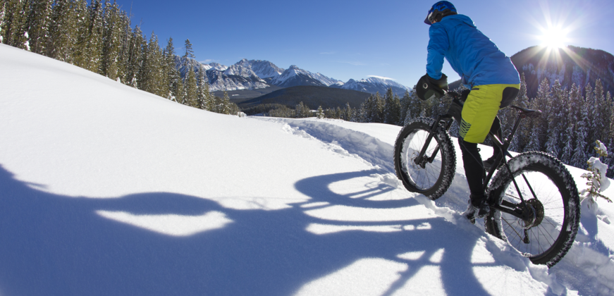 Menschen auf einer Fatbike-Tour in Schladming-Dachstein