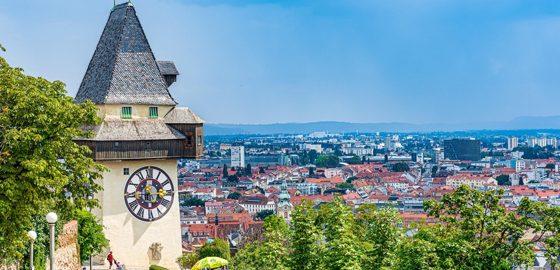 Graz: Sehenswürdigkeiten drinnen und draußen