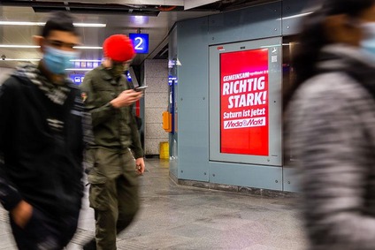 Railscreen-Station, Media-Markt, Wien-Meidling