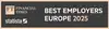 Auszeichnung von Financial times für best Employers Europe