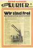 Extra-Ausgabe der Tageszeitung Kurier