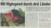 Zeitungsbericht zum neuen High-Speed-Railjet