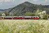Der Interregio unterwegs in inneralpiner Region