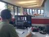 Posch bei der Arbeit