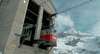 Seilbahn in der Luft