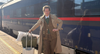 Wes Anderson vor dem Nightjet
