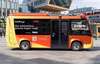 Autonomes Fahren ist mit dem Otokar Bus möglich. Auf dem Bild sieht man einen autonomen Bus.