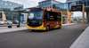 Autonomes Fahren ist mit dem Otokar Bus möglich. Auf dem Bild sieht man einen autonomen Bus.