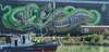 Sehenswürdigkeit in Linz: die Mural Harbour Gallery
