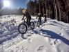 Menschen auf einer Fatbike-Tour in Schladming-Dachstein