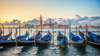 Gondeln in Venedig