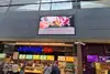 Kleiner Railscreen Classic am Hauptbahnhof Wien über Food Court