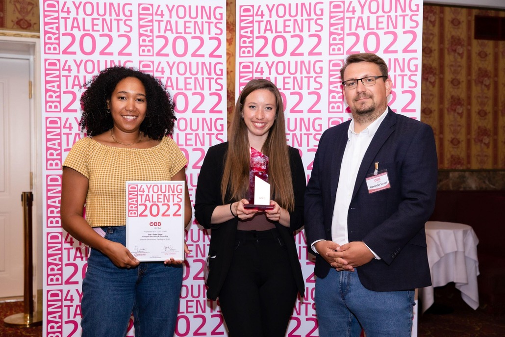 Preisverleihung Lehrlingsmarketingaward Brand4Young Talents 2022