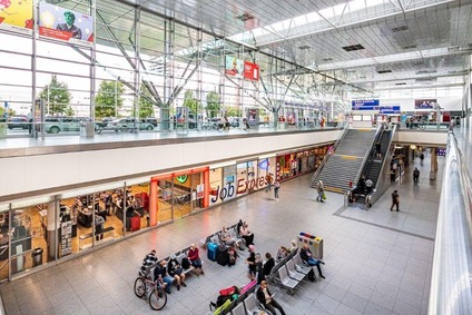 Bahnhofshalle Linz Hauptbahnhof
