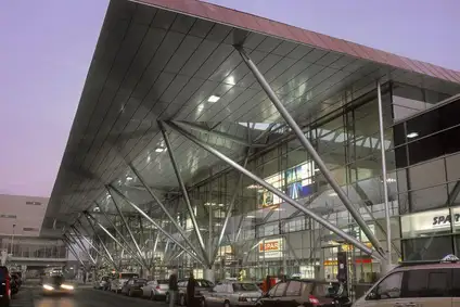 Aussenansicht Hauptbahnhof Linz