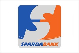 Sparda Bank Logo, blau-grau-orange