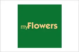 my Flowers Logo, grün-gelb