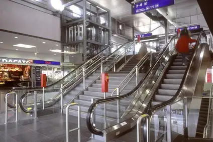 Wels Hauptbahnhof Innenansicht