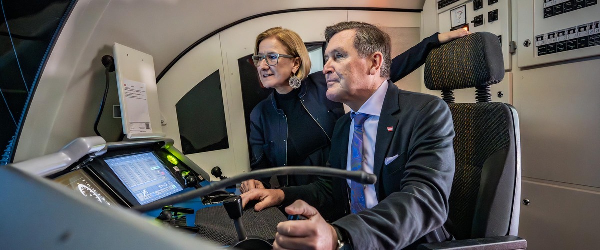 Verkehrsminister Hanke und Landeshauptfrau Mikl-Leitner