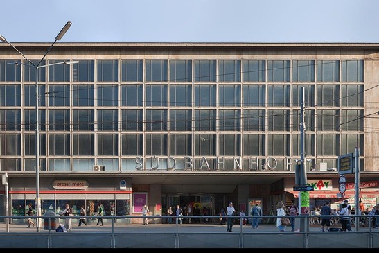 Der alte Südbahnhof in Wien