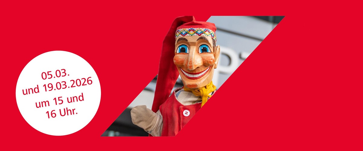 Kasperl vor dem Hauptbahnhof