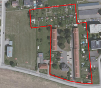 Luftbild vom Grundstück