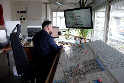 Fahrdienstleiter in der Zentrale