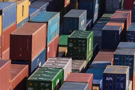 several containers