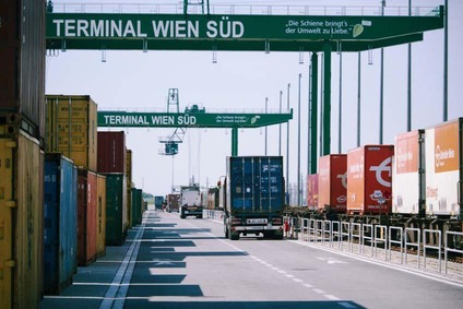 View of terminal Wien Süd