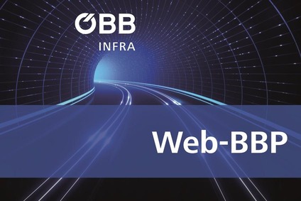 Teaserbild, Tunnel mit Schienenstrang und Text  Web-BBP