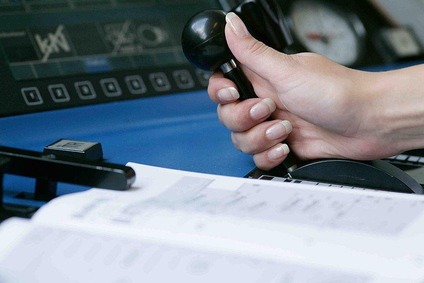 Buchfahrplan auf einer Lok