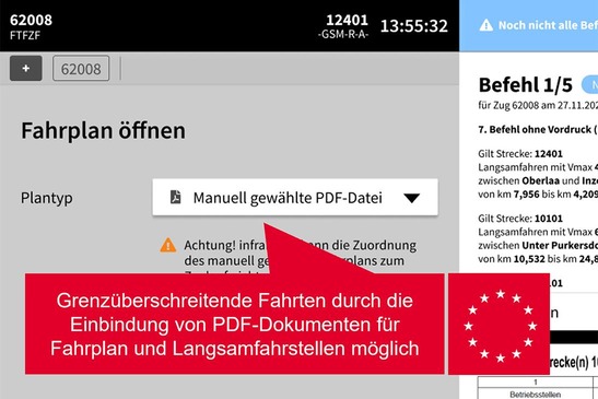Grafik infraDOAS Smartfahrplan mit Beschreibungen