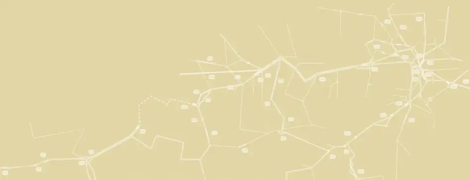 Header Schienennetz<br/>Textinsert: goldener Hintergrund mit weißem Schienennetz