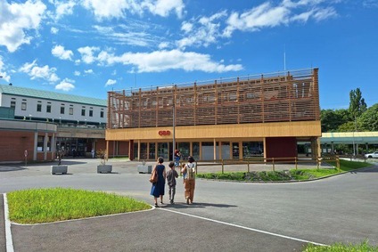 Station forecourt, Bregenz Station