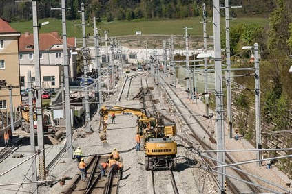 Preparatory work in Gloggnitz