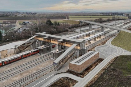Visualisierung Bahnhof Götzendorf Blickrichtung Nordwest