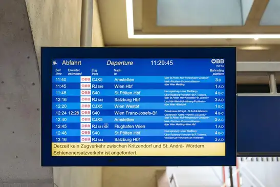 Abfahrtsmonitor