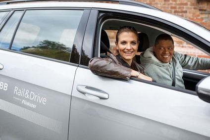 People in a car