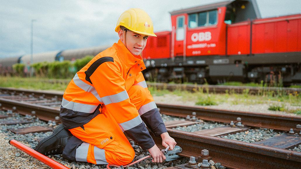 © ÖBB/Lukas Leonte Lehrberuf Eisenbahnberuf Eisenbahnsicherungstechnik