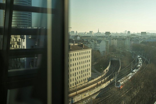 Blick auf Wien