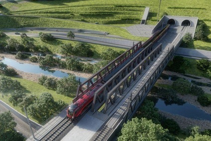 Visualisierung Portal Gloggnitz Semmering Basis Tunnel