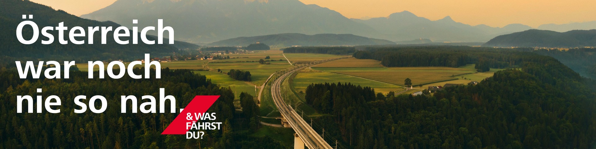 Kampagnen-Sujet - Österreich war noch nie so nah